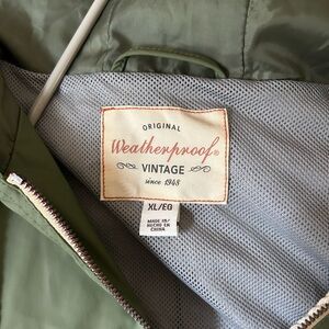 Weatherproof Vintage Green Trench Coat